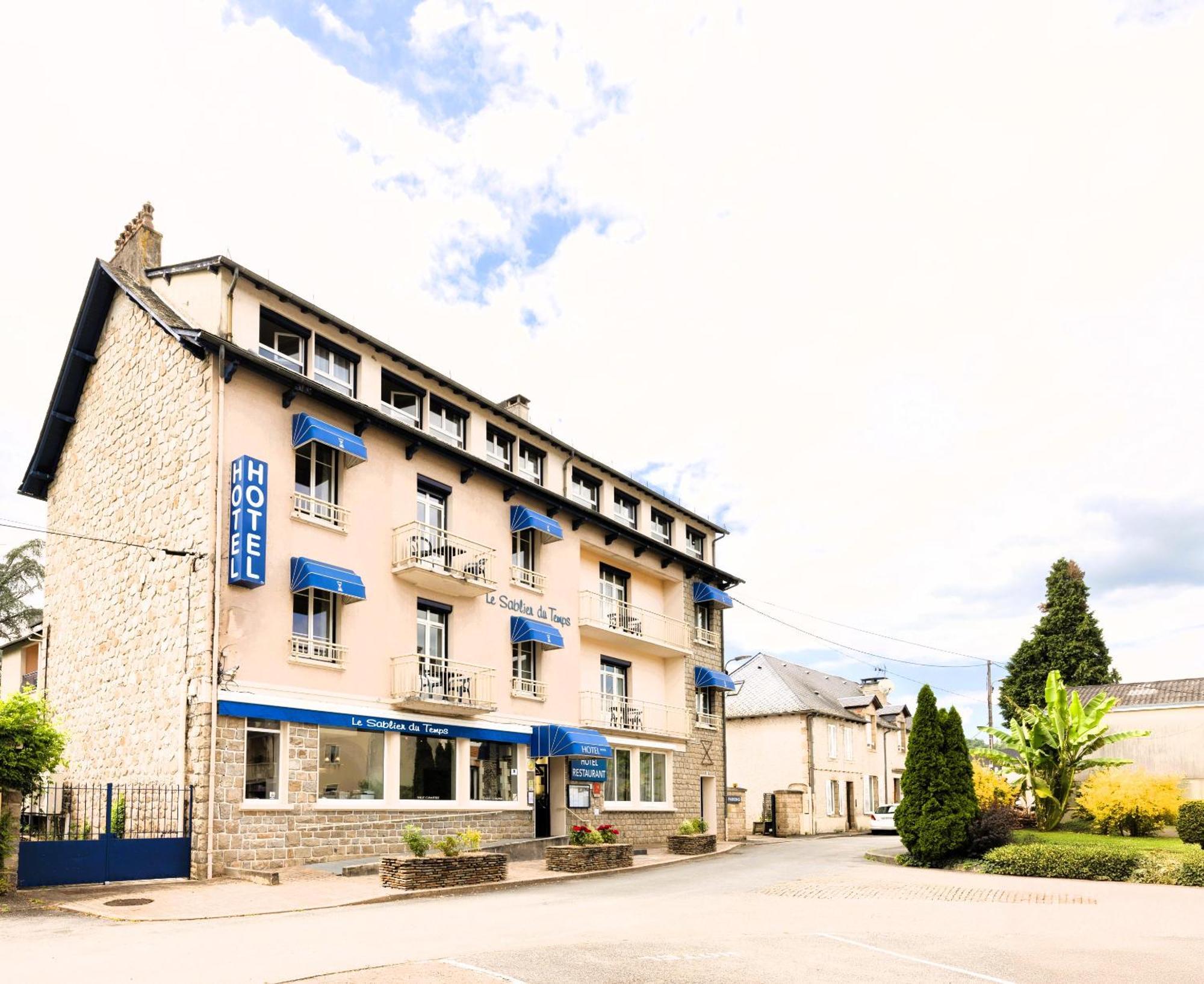 Logis Hotel Le Sablier du Temps Argentat Exterior foto
