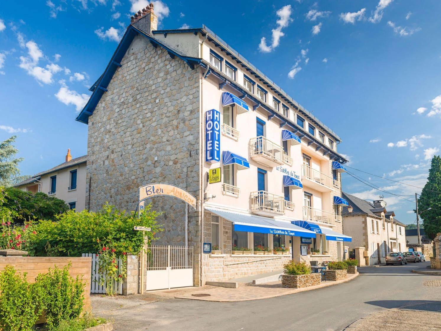 Logis Hotel Le Sablier du Temps Argentat Exterior foto